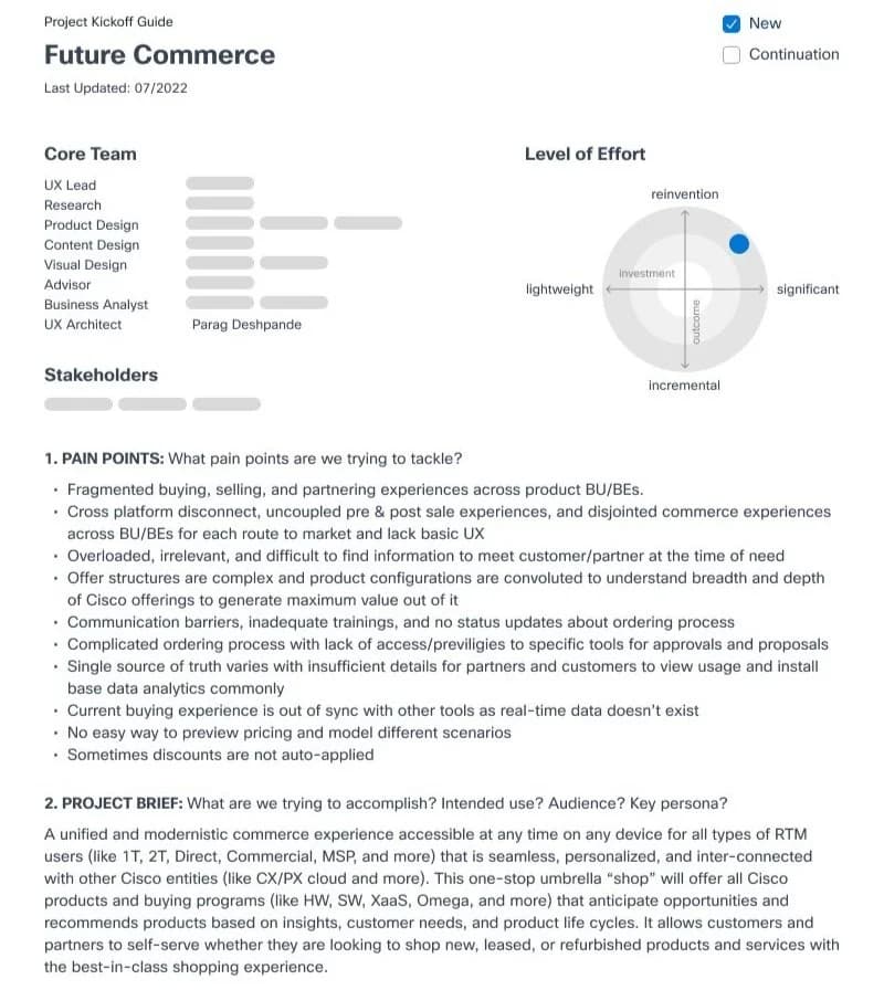 Future Commerce Kickoff Guide
