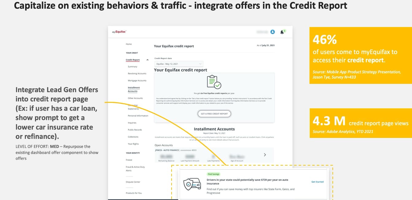 Data synthesis: user behavior on high-traffic pages